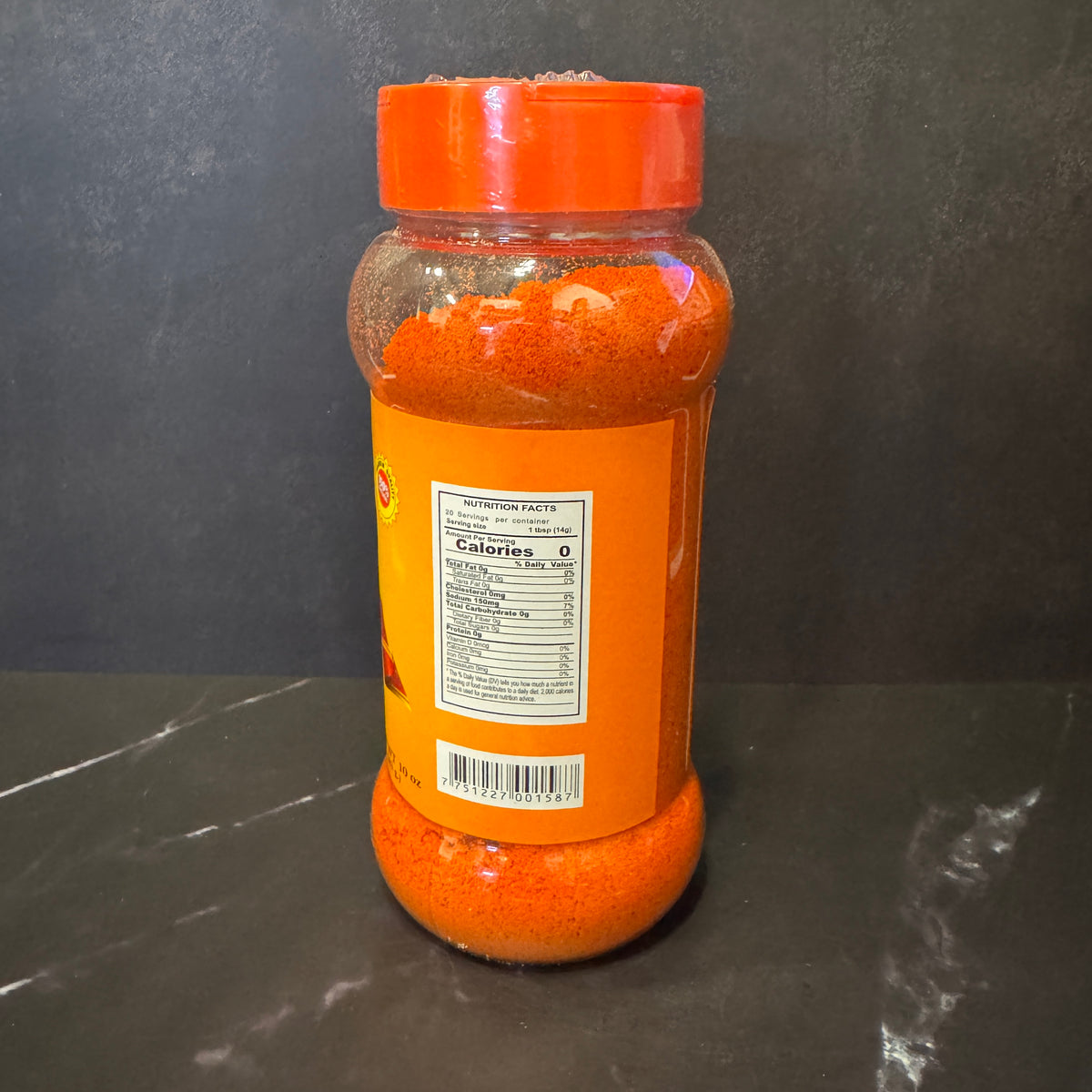 Del Campo Ají Peruano Sazonador Ecuatoriano All Purpose Seasoning 10oz frasco, disponible en Melomanda para envío a todo Estados Unidos