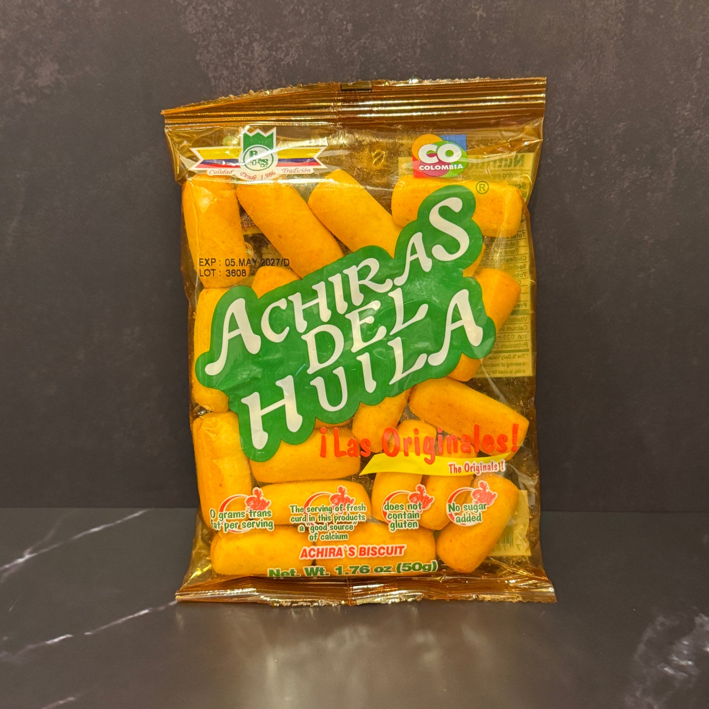 Achiras del Huila - Galletas colombianas sin gluten de harina de achira