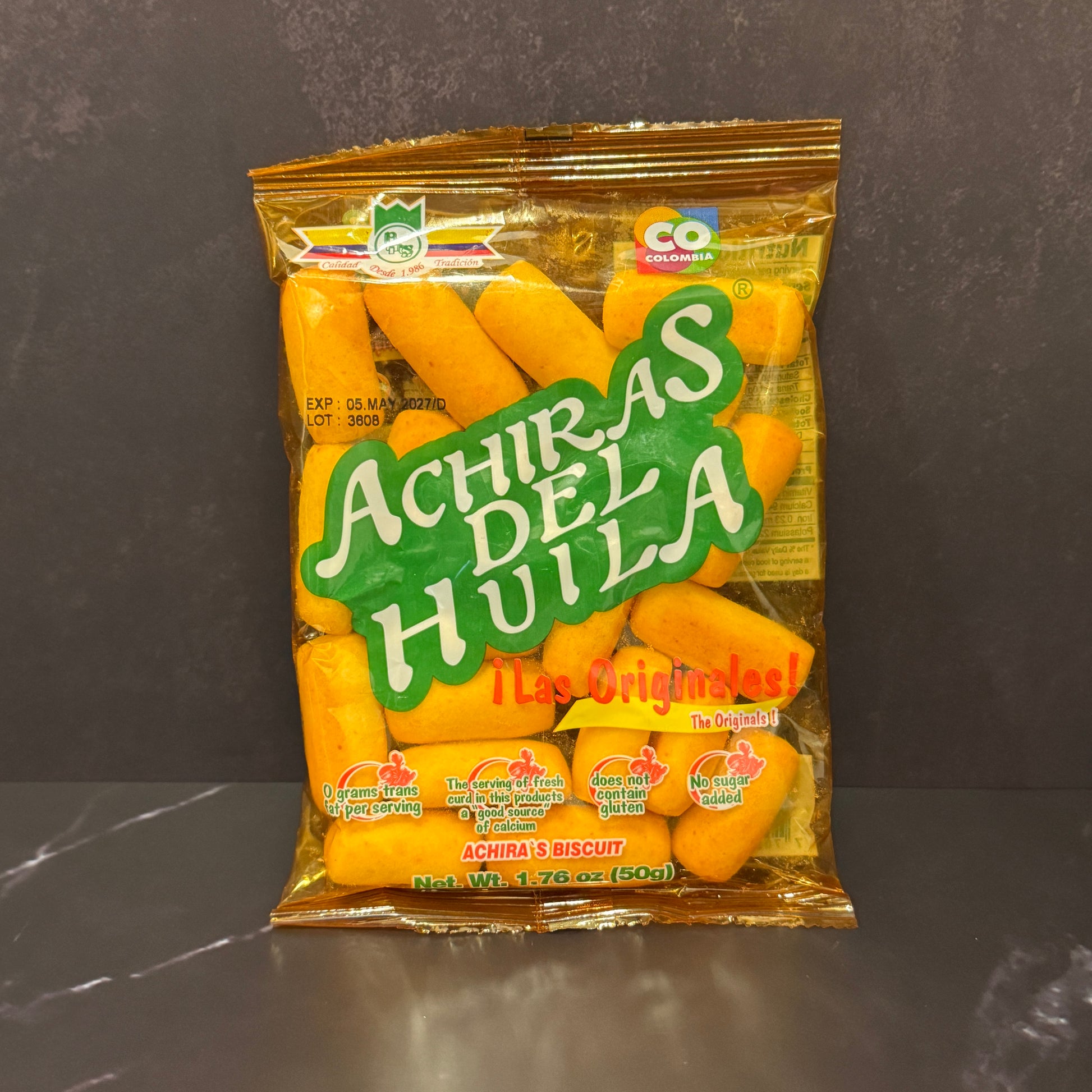 Achiras del Huila - Galletas colombianas sin gluten de harina de achira