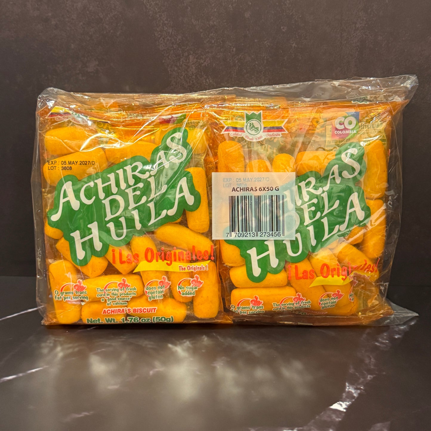 Achiras del Huila - Galletas colombianas sin gluten de harina de achira