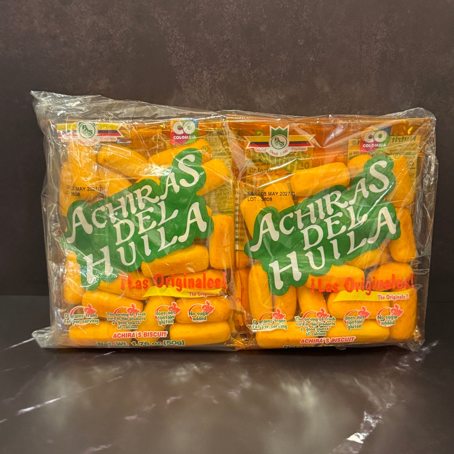 Achiras del Huila - Galletas colombianas sin gluten de harina de achira