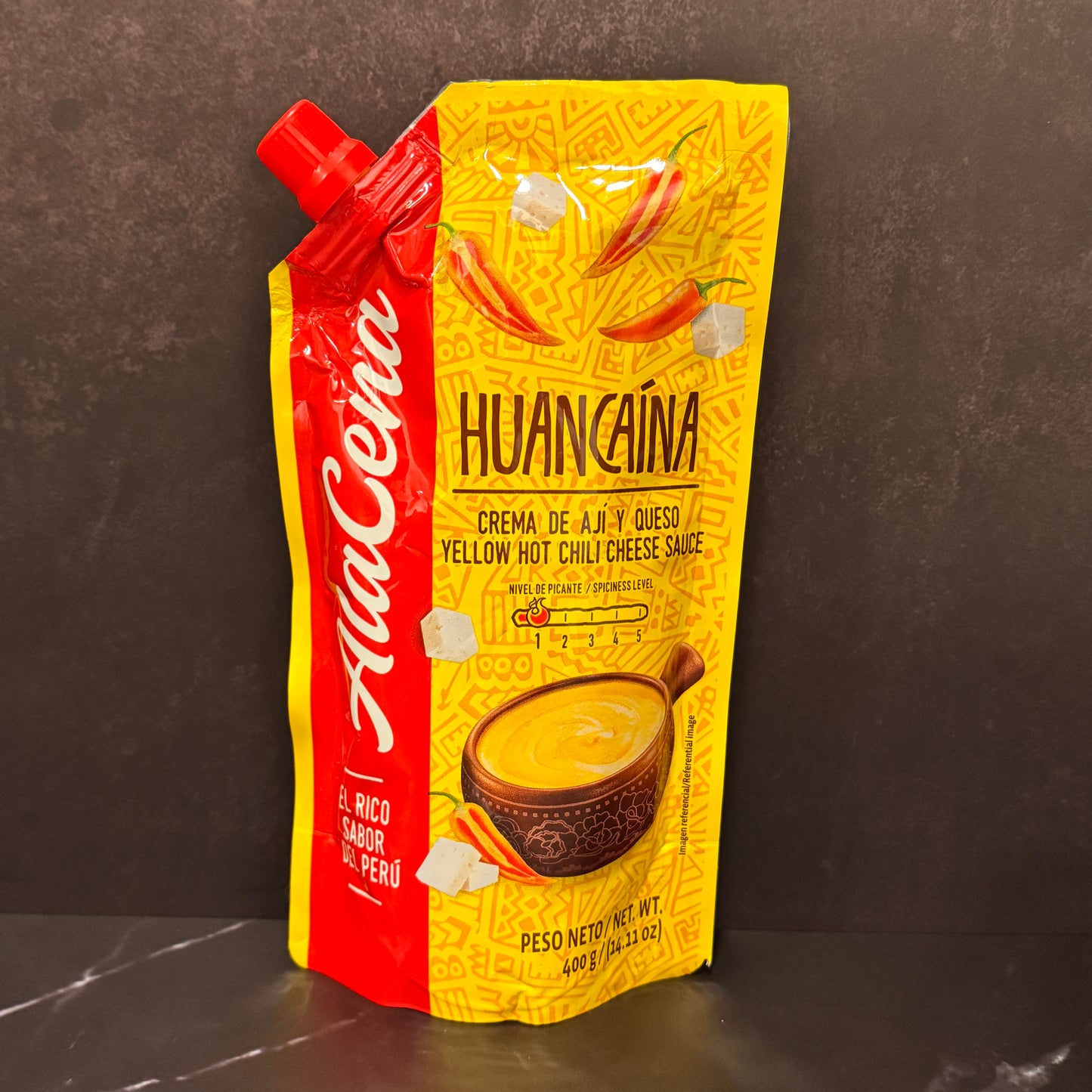Ala Cena Crema Huancaína - Salsa peruana auténtica de ají amarillo y queso