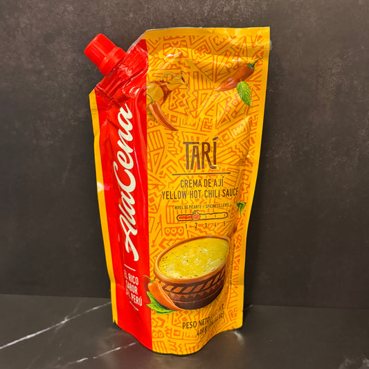 Ala Cena Tari - Crema peruana de ají amarillo con huacatay y cebolla