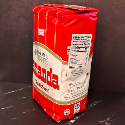 Yerba Mate Amanda Tradicional 1kg - Yerba mate argentina suave y sin ahumar de Misiones