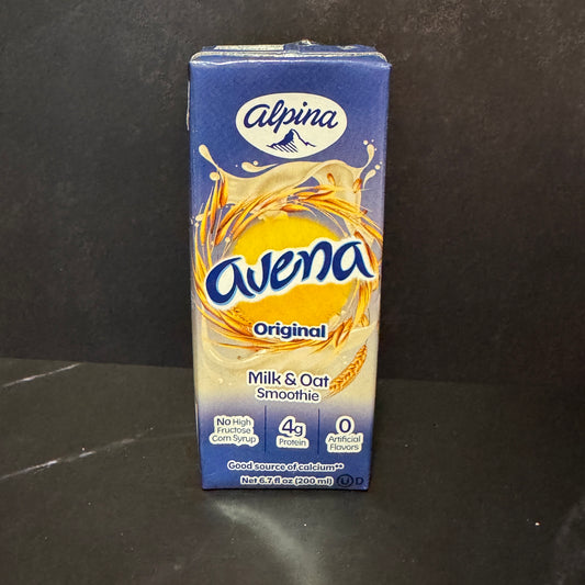 Avena Alpina Original - Bebida colombiana clásica de leche y avena sin conservantes