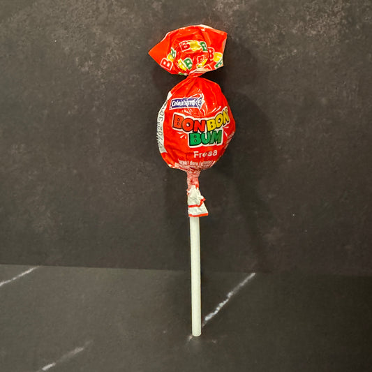 Bon Bon Bum Colombina - Paleta colombiana de caramelo duro con centro de chicle sabores tropicales