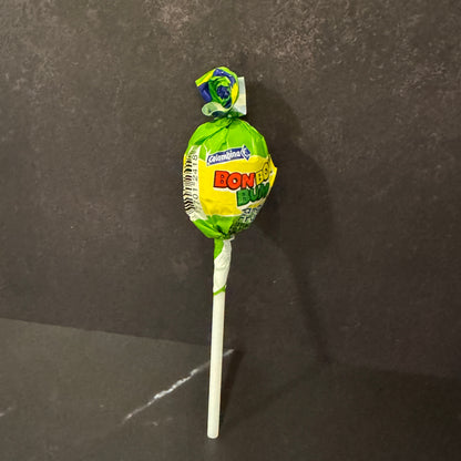 Bon Bon Bum Colombina - Paleta colombiana de caramelo duro con centro de chicle sabores tropicales