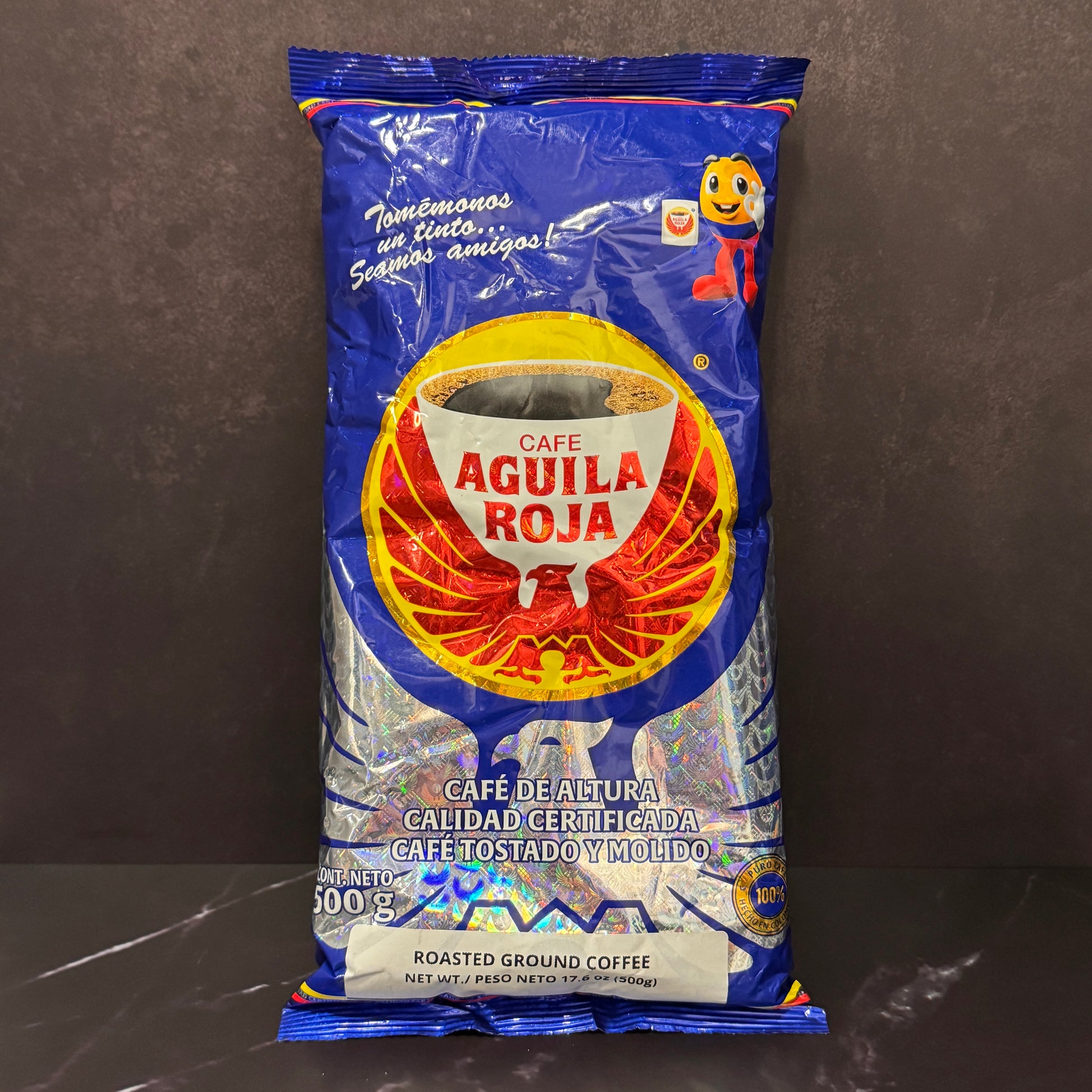 Café Águila Roja - Café colombiano 100% puro molido y aromático