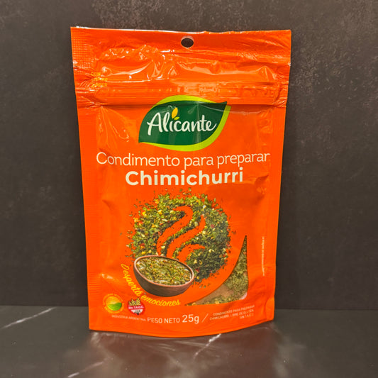 Chimichurri Alicante - Mezcla seca argentina de especias para chimichurri auténtico