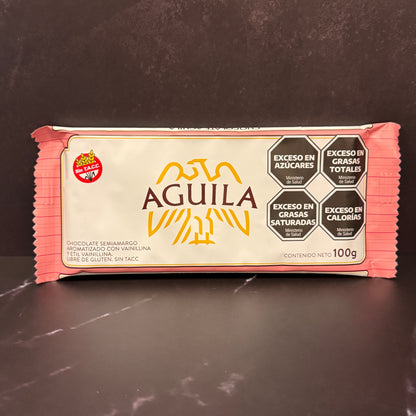 Chocolate Águila Semi Amargo - Chocolate argentino para repostería sin gluten