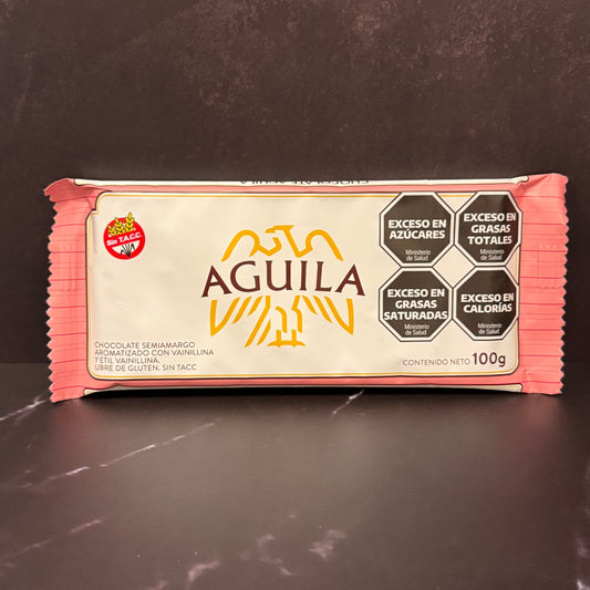 Chocolate Águila Semi Amargo - Chocolate argentino para repostería sin gluten