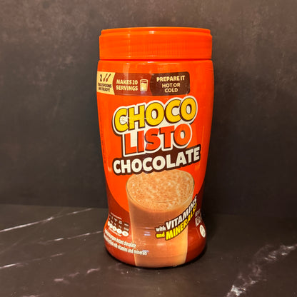 Chocolisto - Bebida de chocolate en polvo colombiana nutritiva enriquecida con vitaminas y minerales