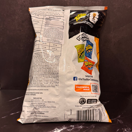 De Todito Mix, botana de maíz y cacahuates importada de México, disponible en Melomanda