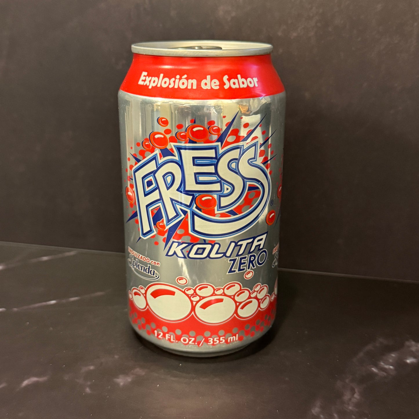 Fresskolita Zero gaseosa de Kola venezolana sin azúcar, producto importado de Venezuela disponible en Melomanda