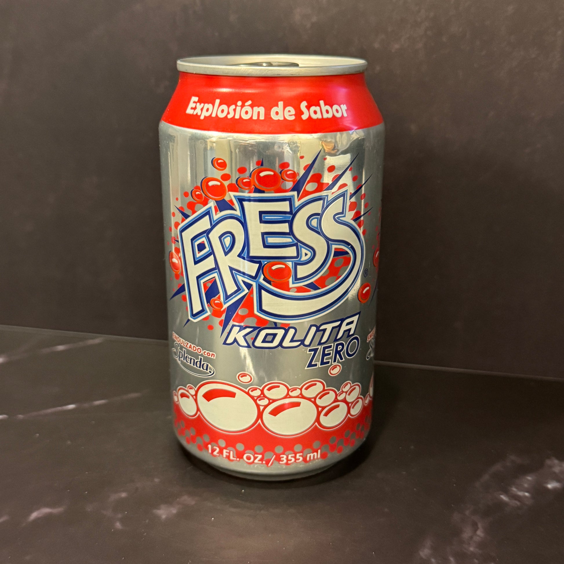 Fresskolita Zero gaseosa de Kola venezolana sin azúcar, producto importado de Venezuela disponible en Melomanda