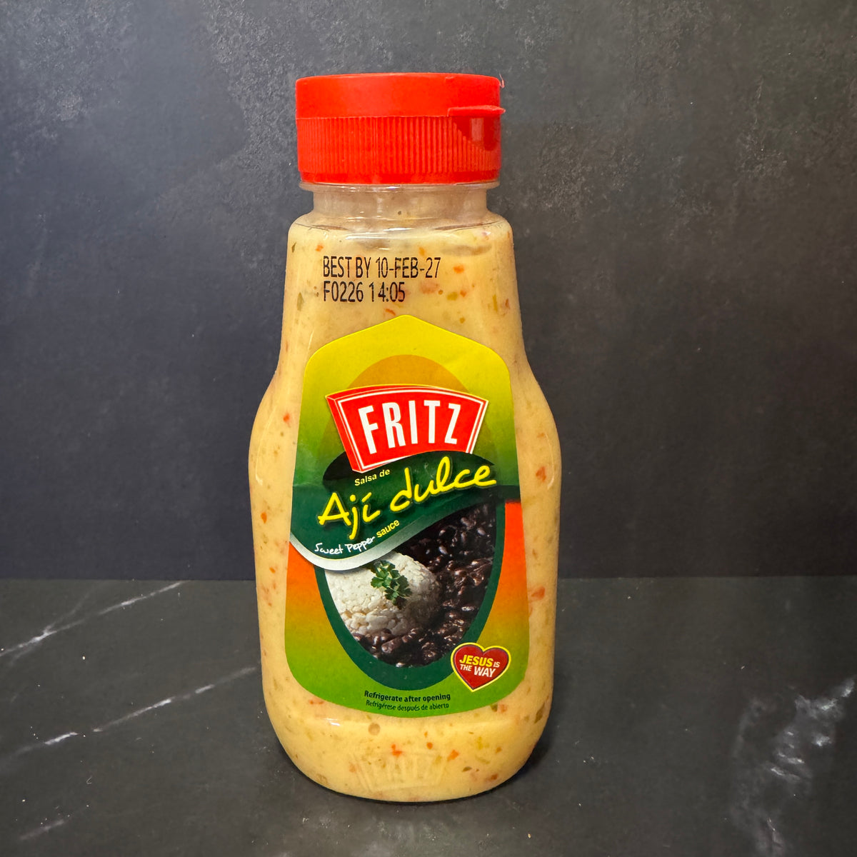 Fritz Salsa de Ají Dulce 8.81 oz, salsa venezolana de ají dulce, disponible en Melomanda