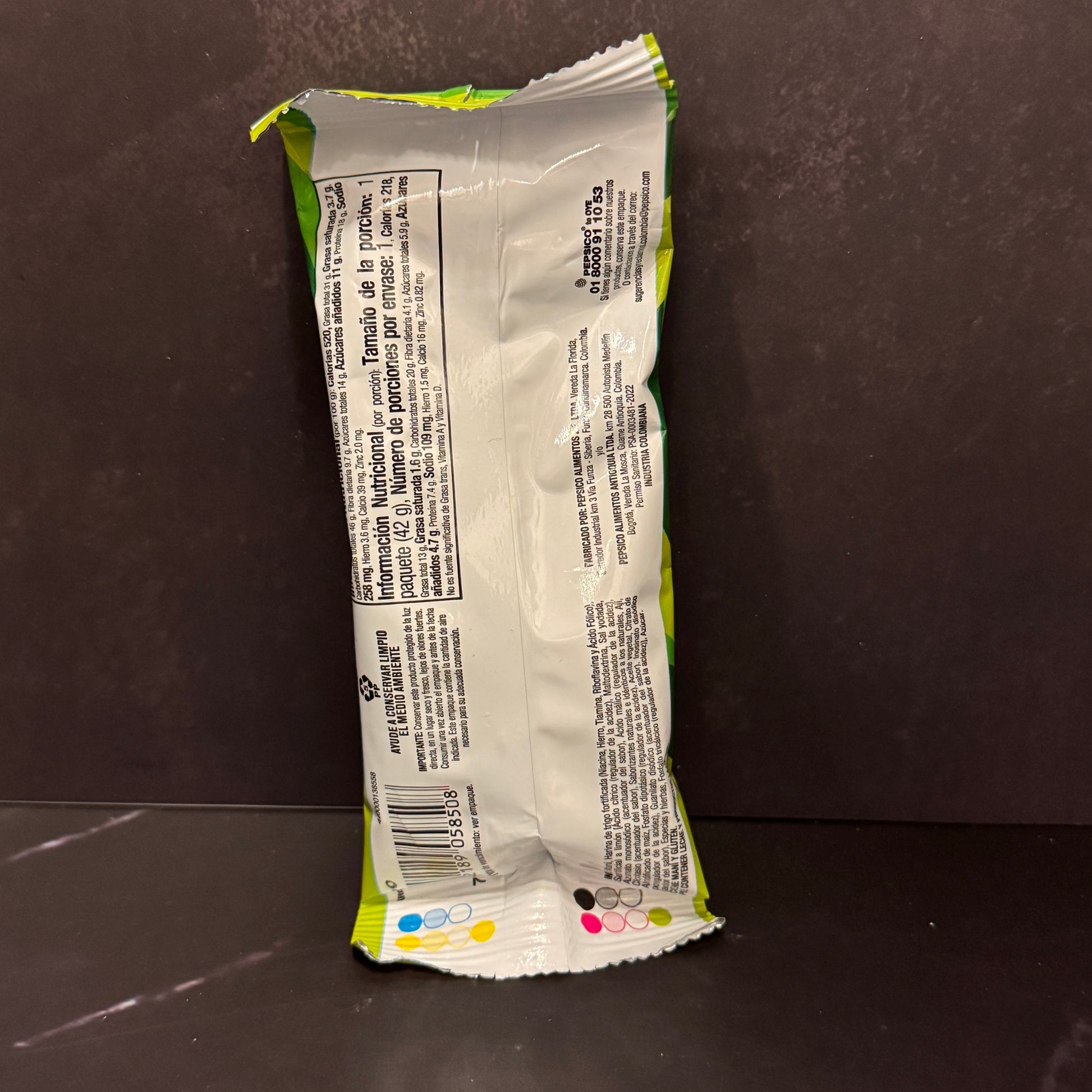 Manimoto Limón maníes recubiertos con sabor a limón colombianos, producto importado de Colombia disponible en Melomanda