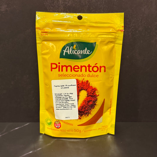 Pimentón Dulce Alicante - Pimentón argentino molido suave y aromático