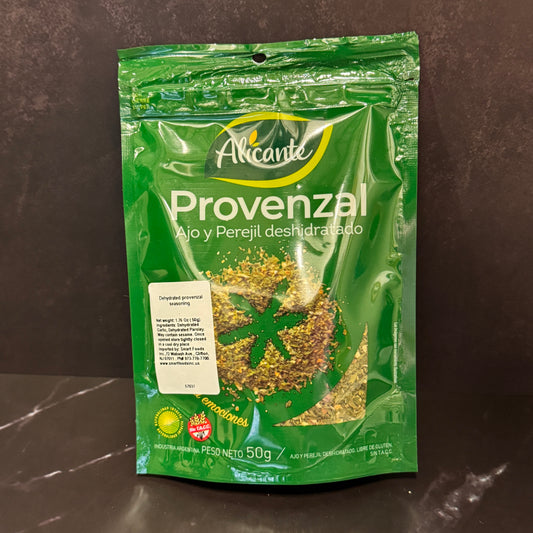 Provenzal Alicante 50g - Condimento argentino de ajo y perejil deshidratados sin gluten
