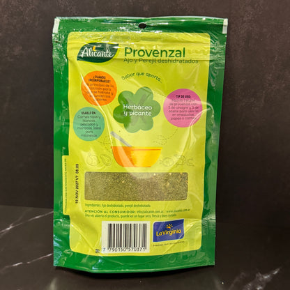 Provenzal Alicante 50g - Condimento argentino de ajo y perejil deshidratados sin gluten