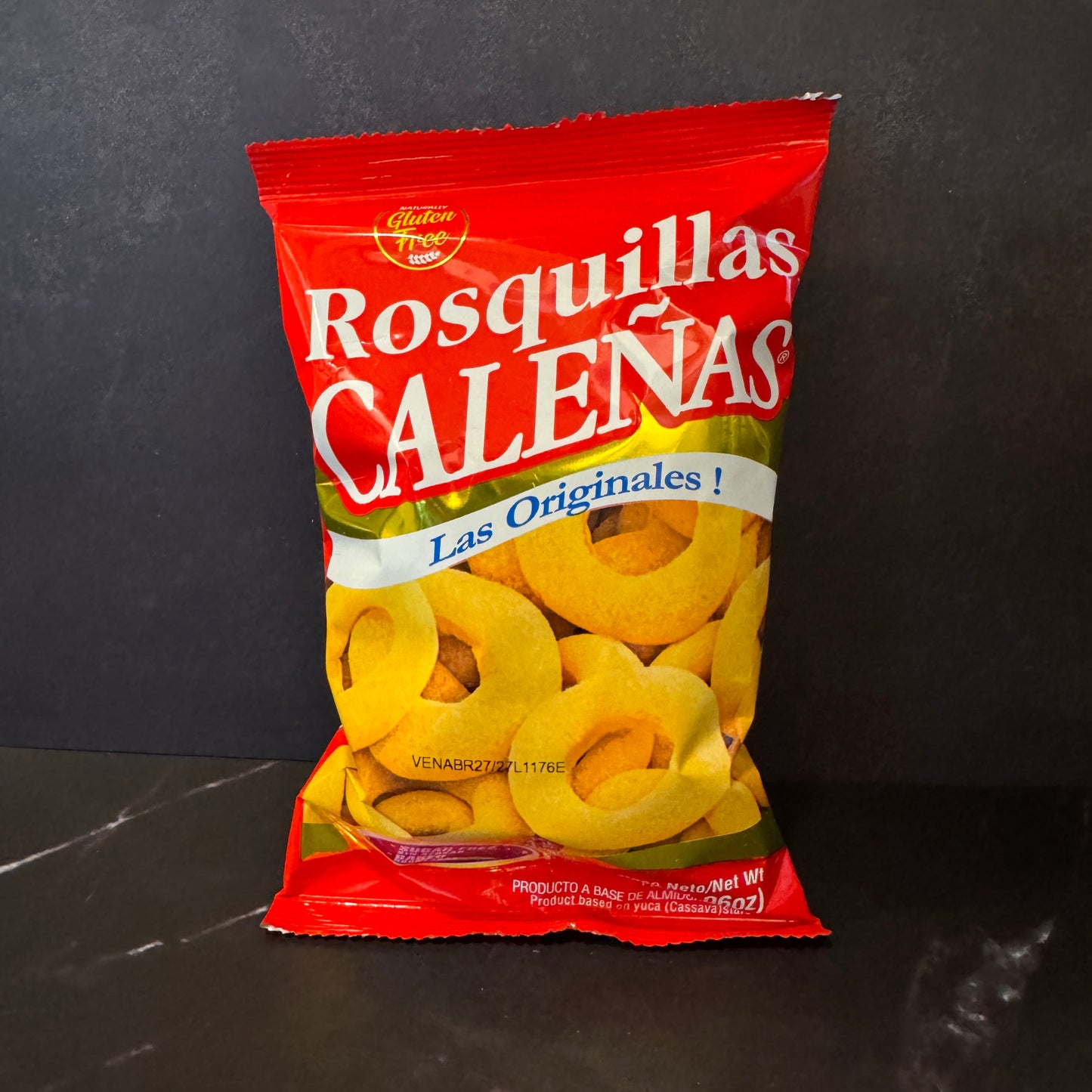 Rosquillas Caleñas pasaboca de queso horneado colombiano 15g, producto importado de Colombia disponible en Melomanda