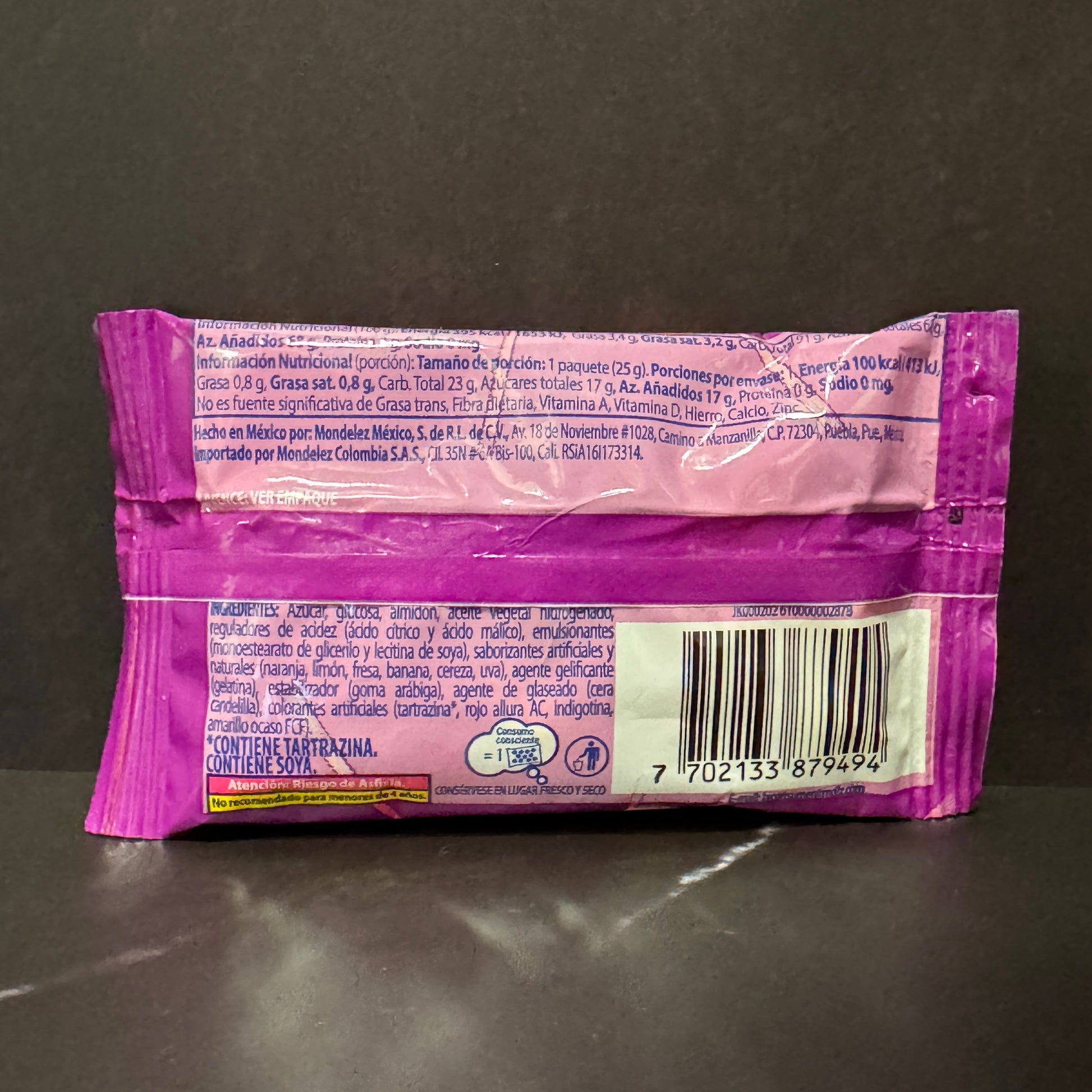 Bubbaloo Sparkies - Caramelos masticables colombianos de sabores surtidos de frutas