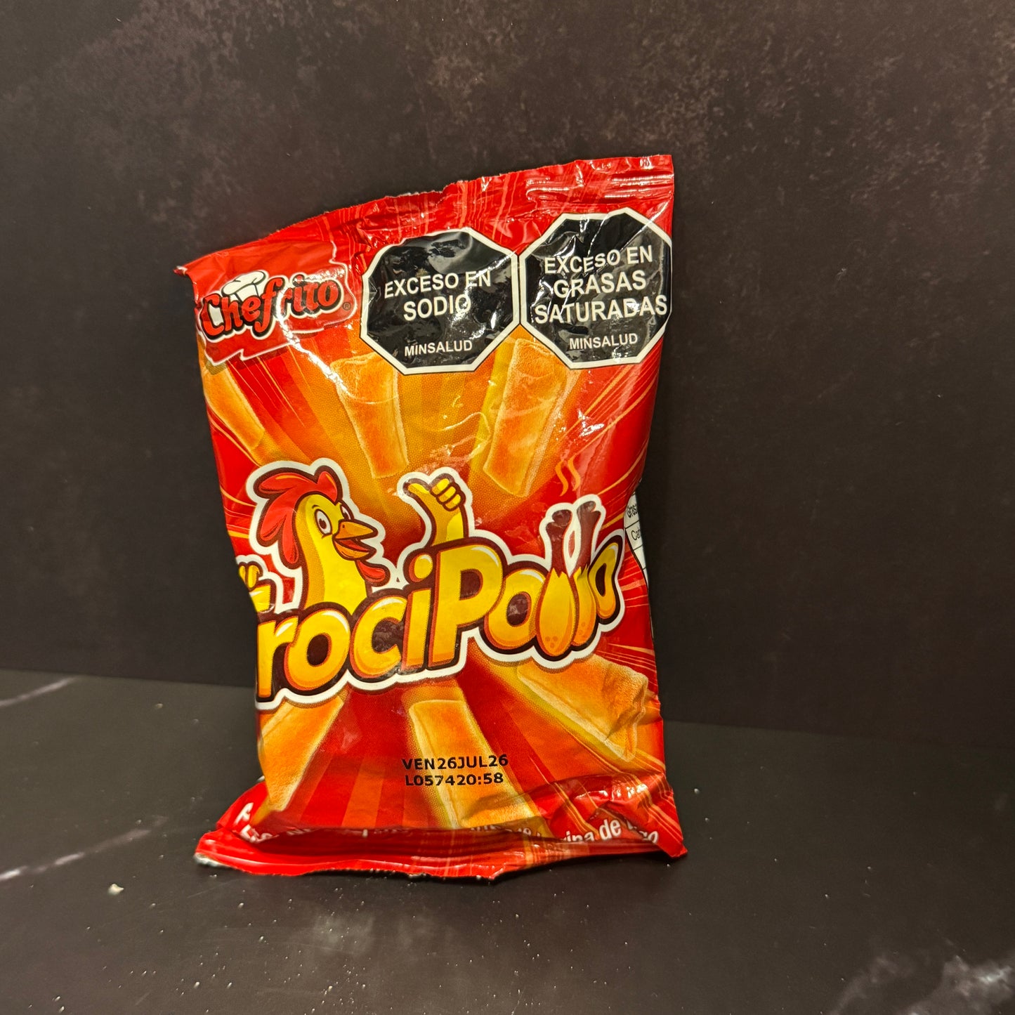 Trocipollo Chefrito - Palitos colombianos crujientes sabor pollo, snack clásico de la infancia latina