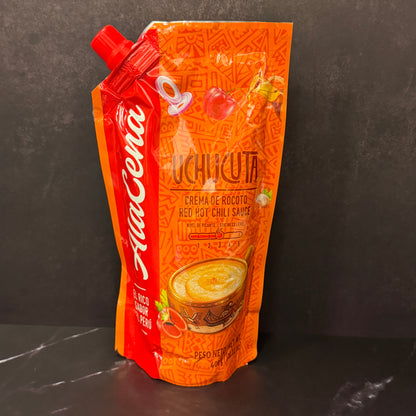 Ala Cena Uchucuta - Crema peruana de rocoto picante con huacatay y cilantro